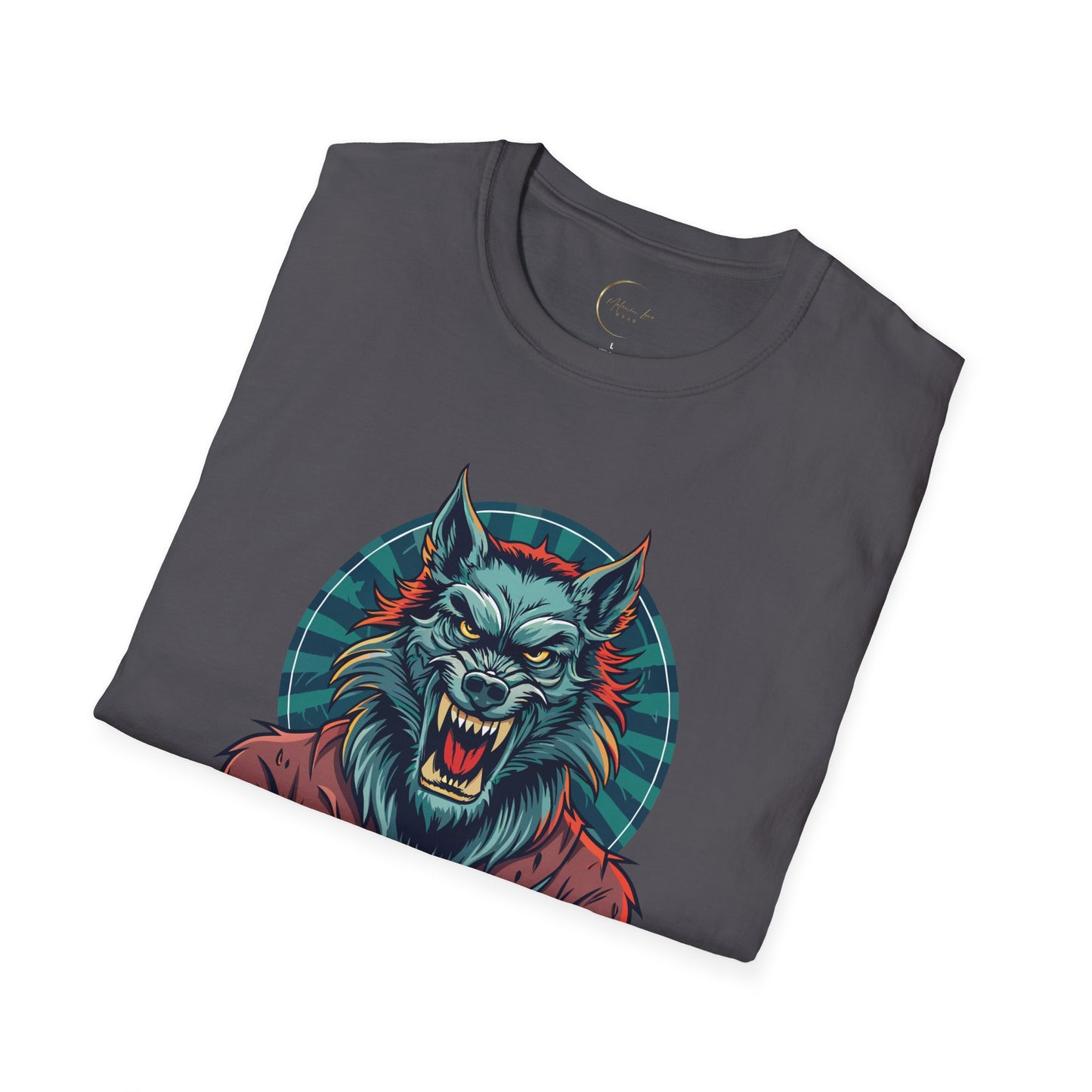 Unisex Softstyle Wolf Dad T-Shirt