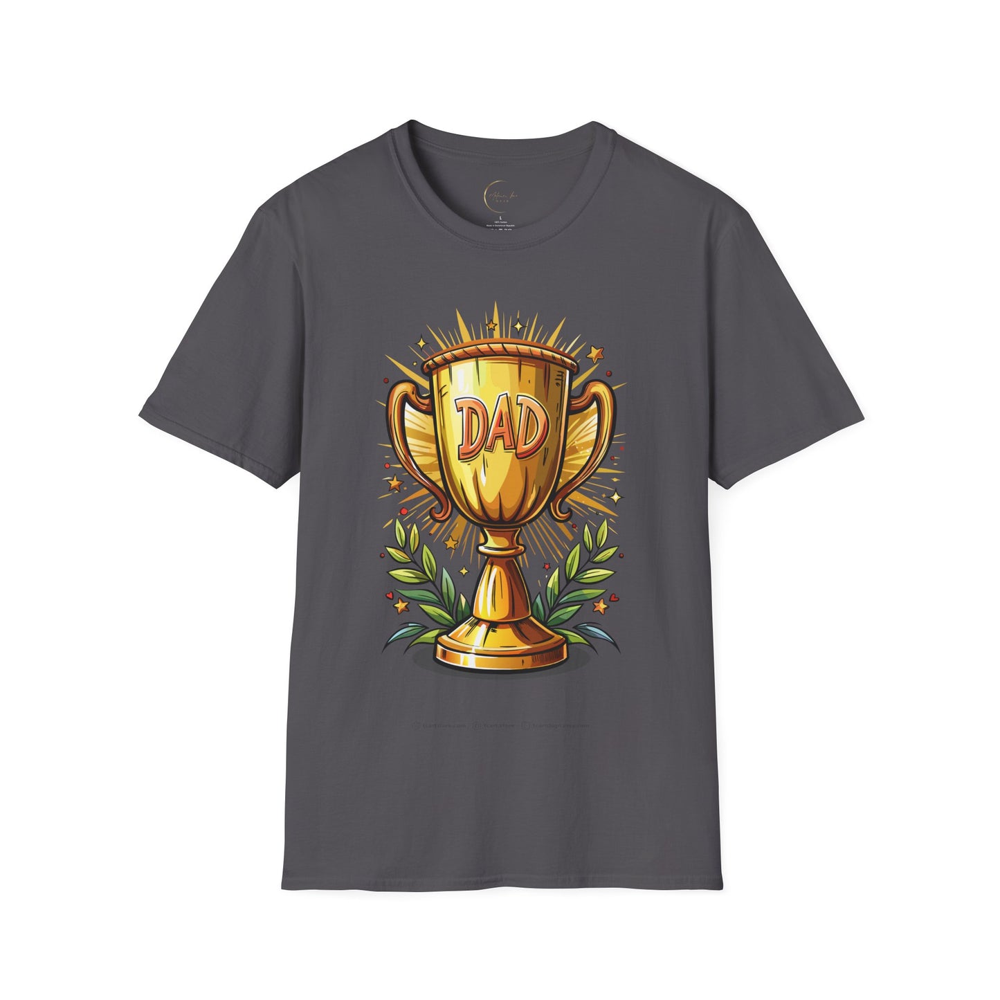 Unisex Softstyle Trophy Dad T-Shirt
