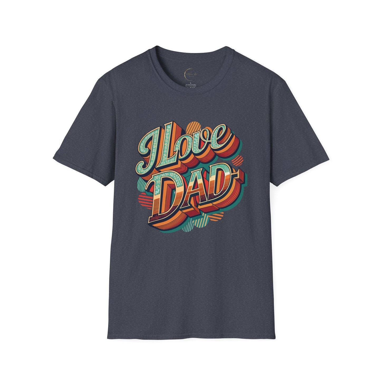 Unisex Softstyle I Love Dad T-Shirt