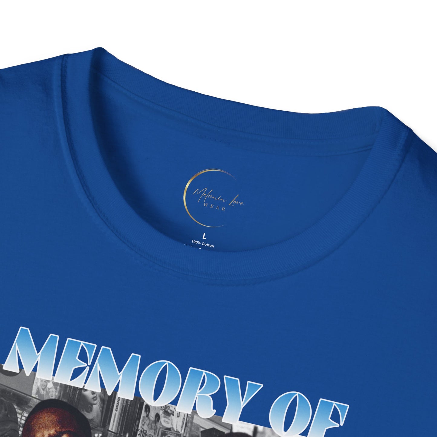 In Memory of Biggie Unisex Softstyle T-Shirt, Hip Hop Tribute Tee, Nostalgic Music Shirt, Hip Hop Fashion, Gift for Fans, Streetwear