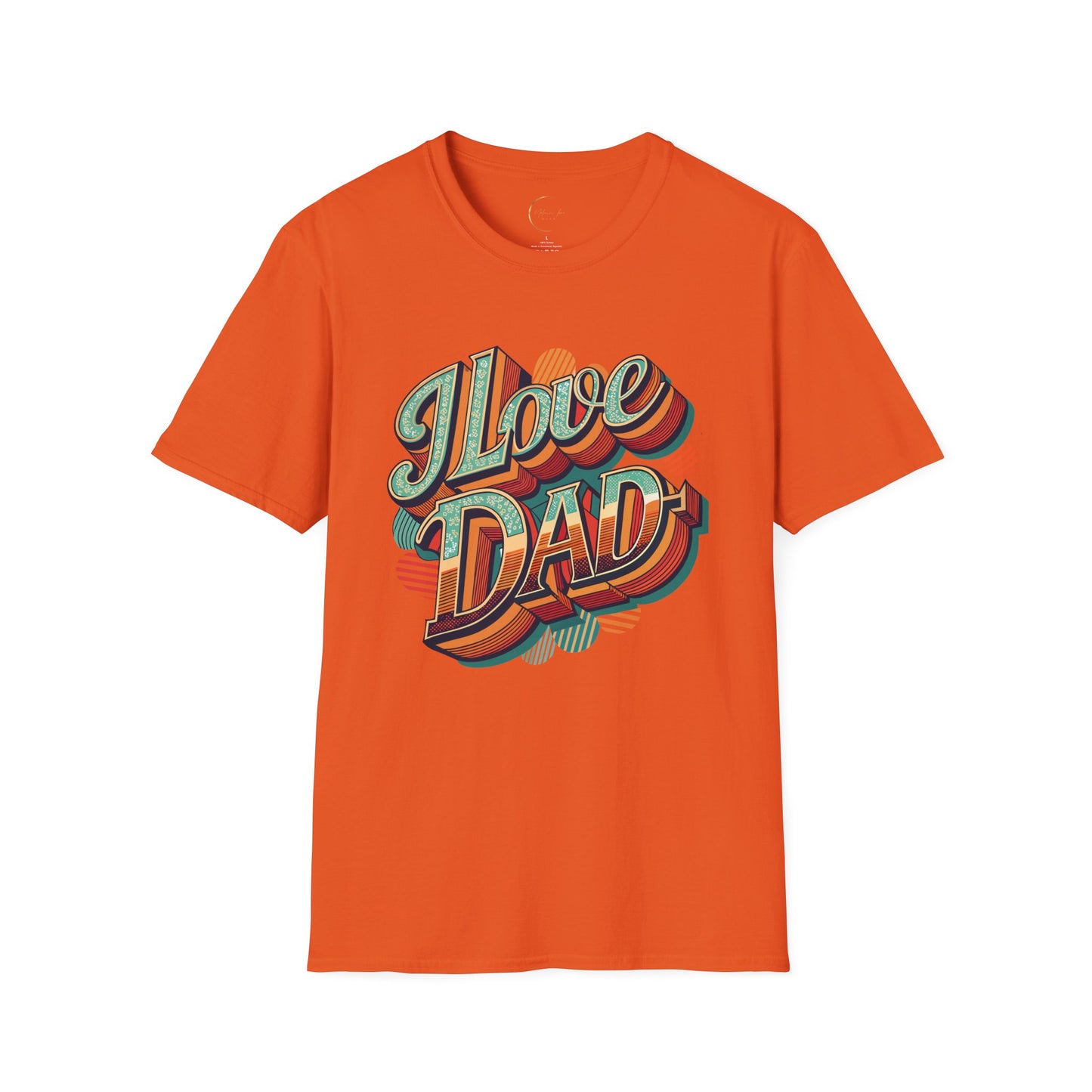Unisex Softstyle I Love Dad T-Shirt