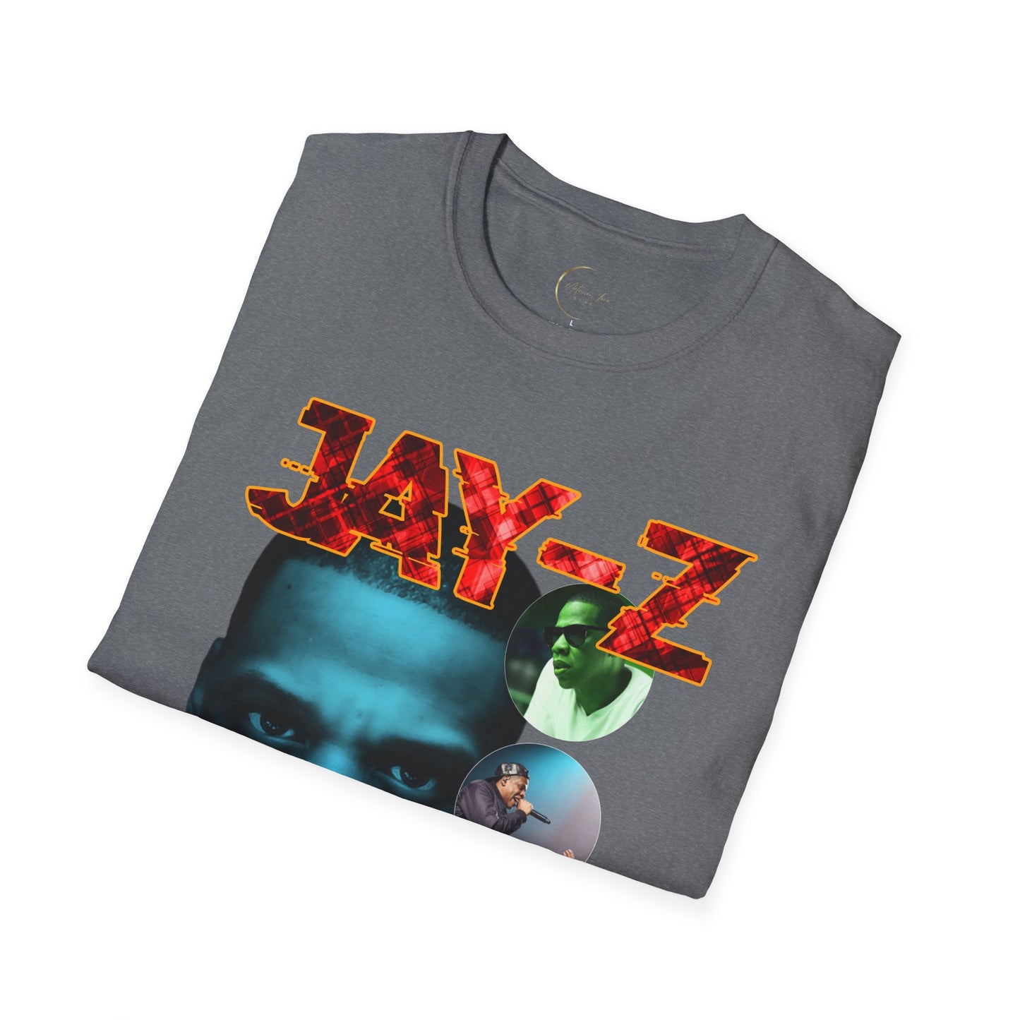 Jay-Z Inspiring Unisex Softstyle T-Shirt, Hip Hop Fashion Tee, Music Lover Gift, Streetwear Must-Have, Unique Concert Tee