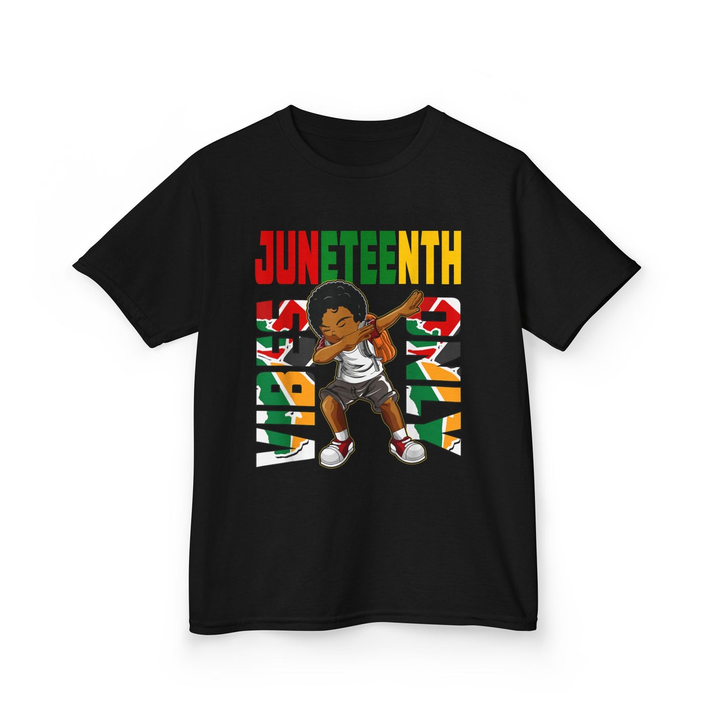 Little Boy Juneteenth Vibes Tee