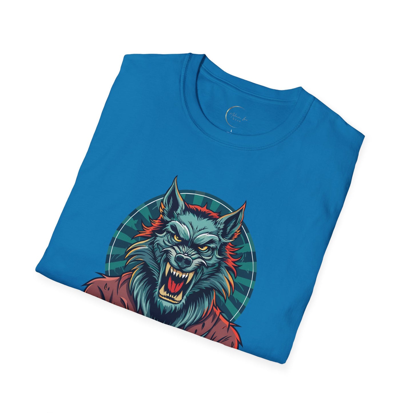 Unisex Softstyle Wolf Dad T-Shirt