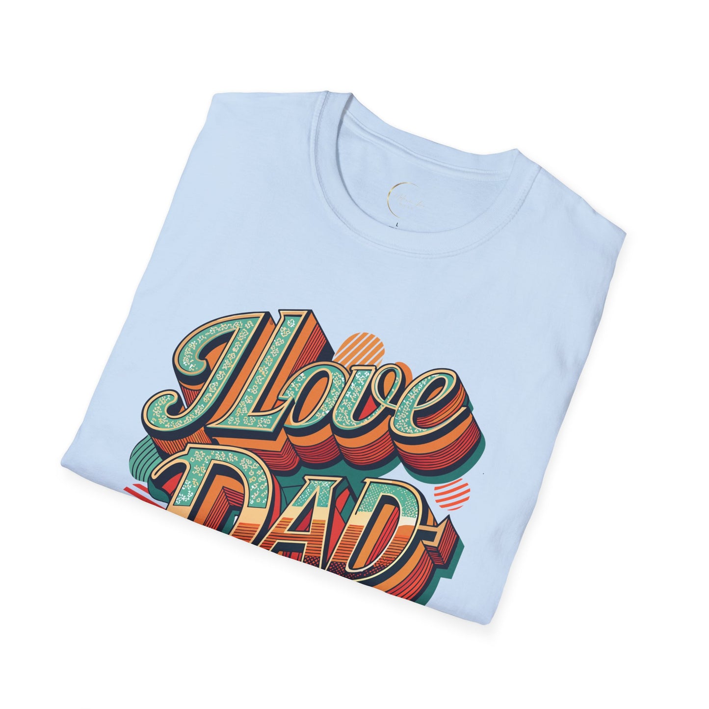 Unisex Softstyle I Love Dad T-Shirt