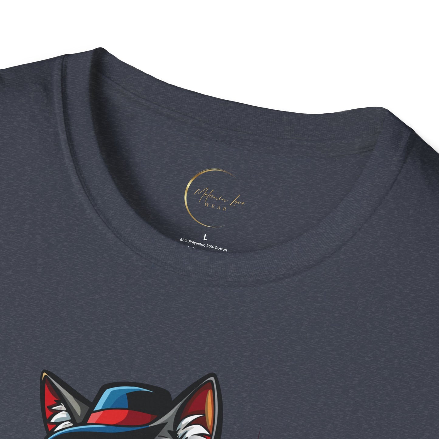 Unisex Softstyle Cat Father T-Shirt