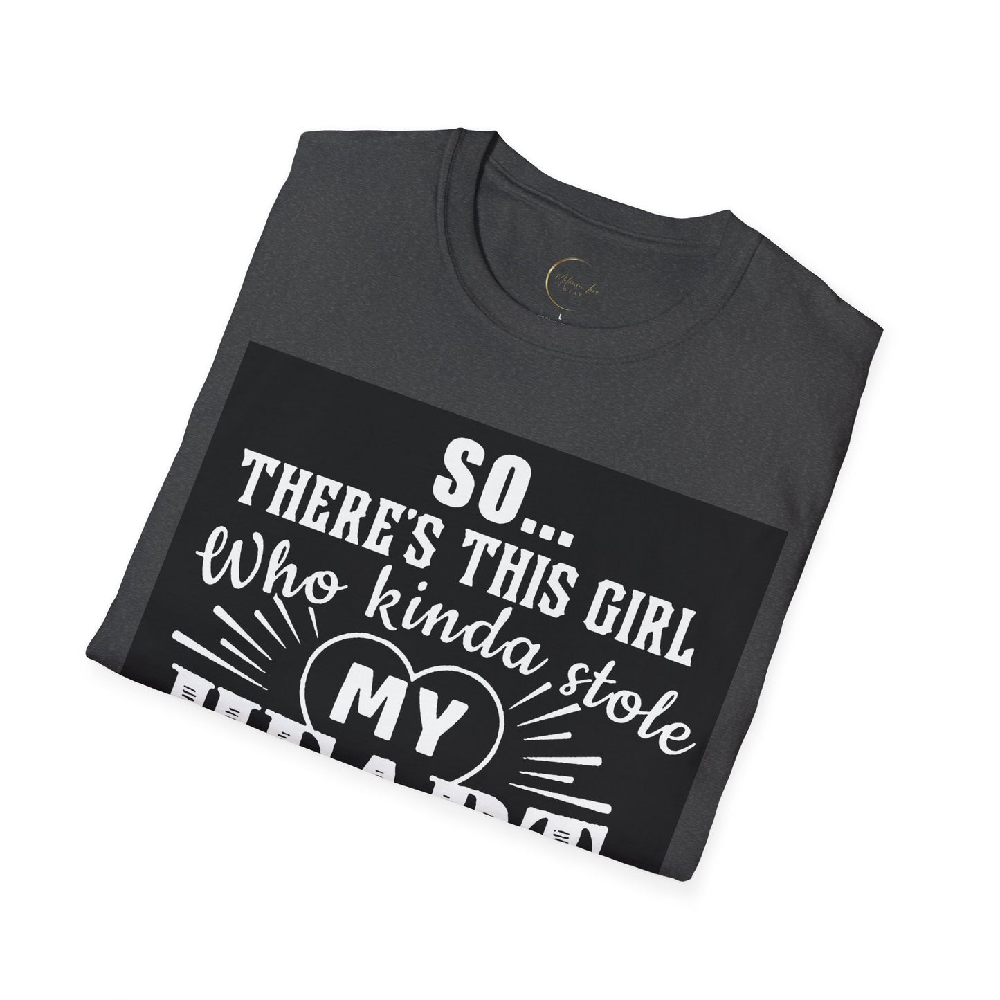 Unisex Softstyle My Heart Daddy T-Shirt