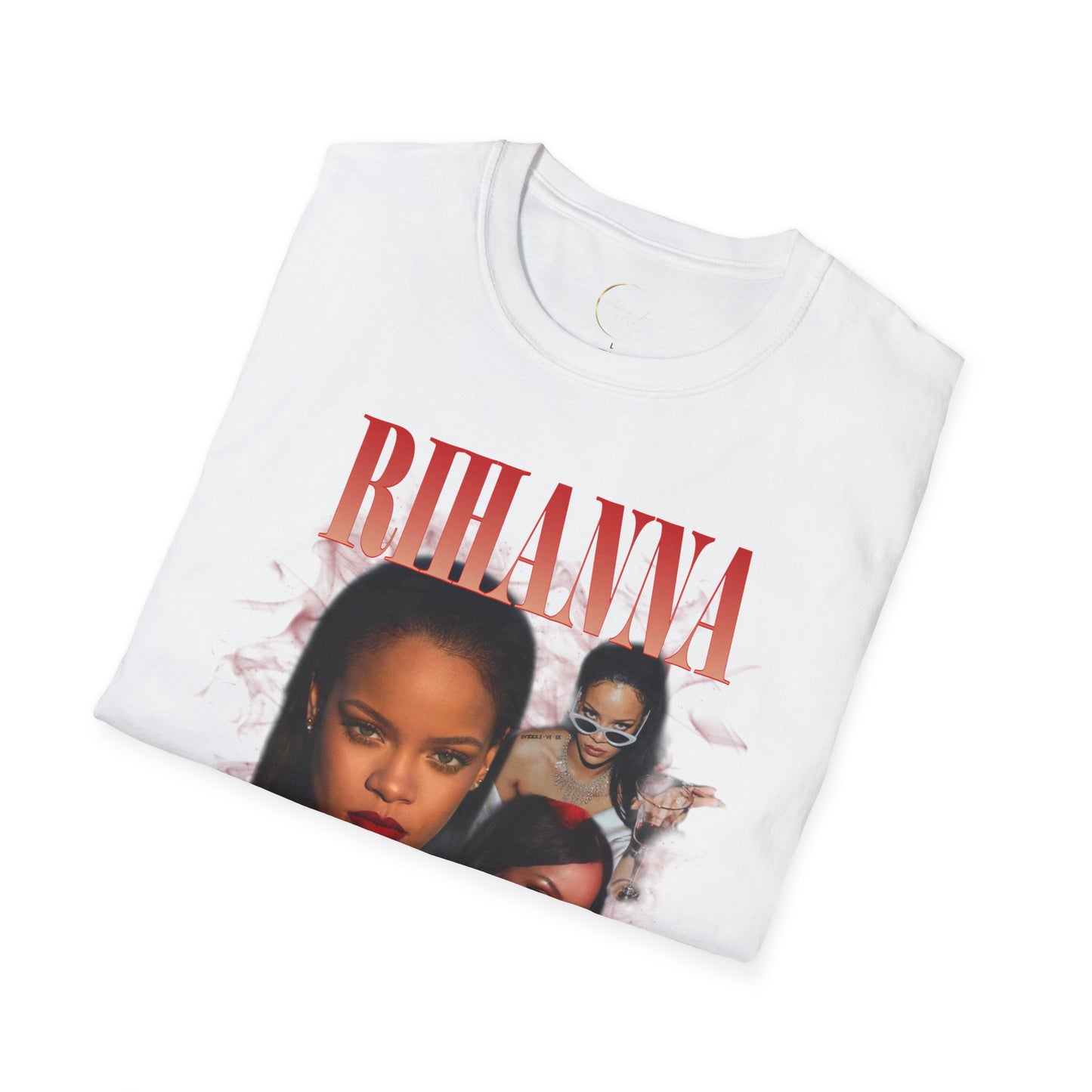 Rihanna Unisex Softstyle T-Shirt | Casual Fashion, Music Lover Gift, Birthday Gift, Concert Tee, Unique Style