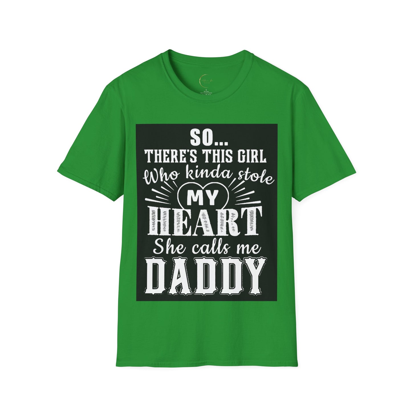 Unisex Softstyle My Heart Daddy T-Shirt