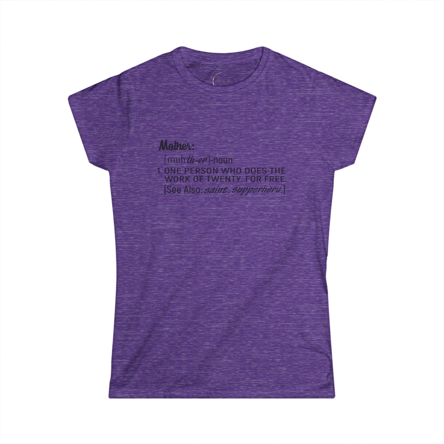 Mom Definition Tee - Women's Softstyle T-Shirt for Mother's Day