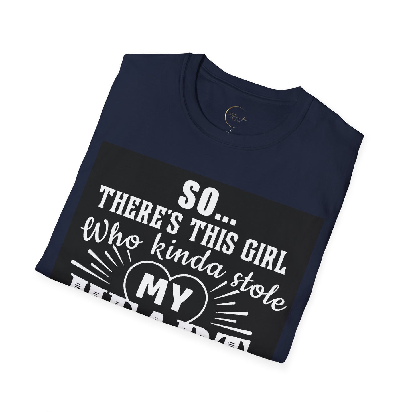 Unisex Softstyle My Heart Daddy T-Shirt
