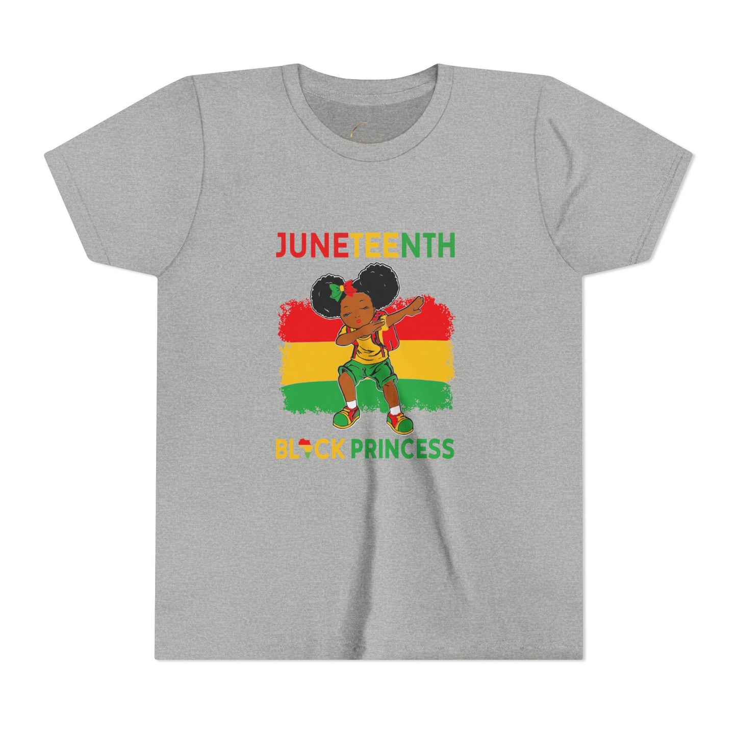 Youth Black Princess Short Sleeve Tee