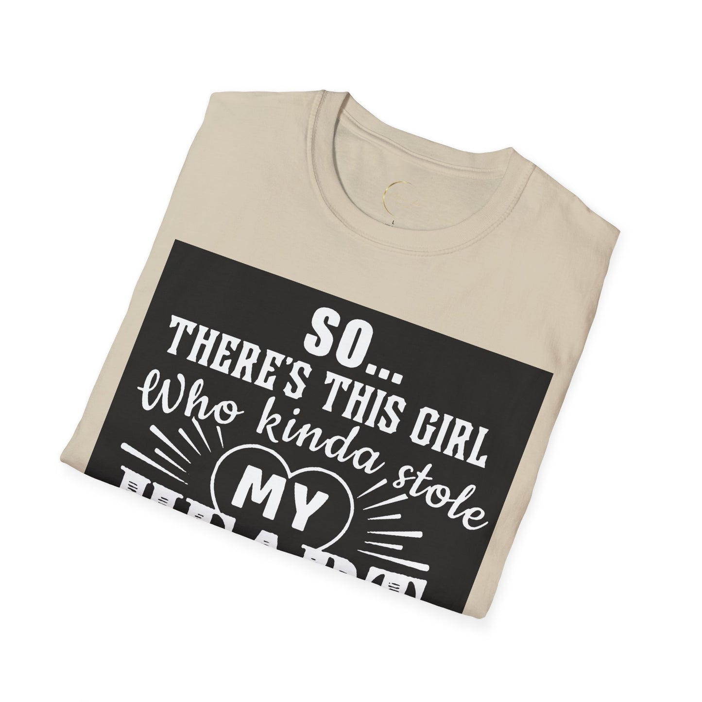 Unisex Softstyle My Heart Daddy T-Shirt