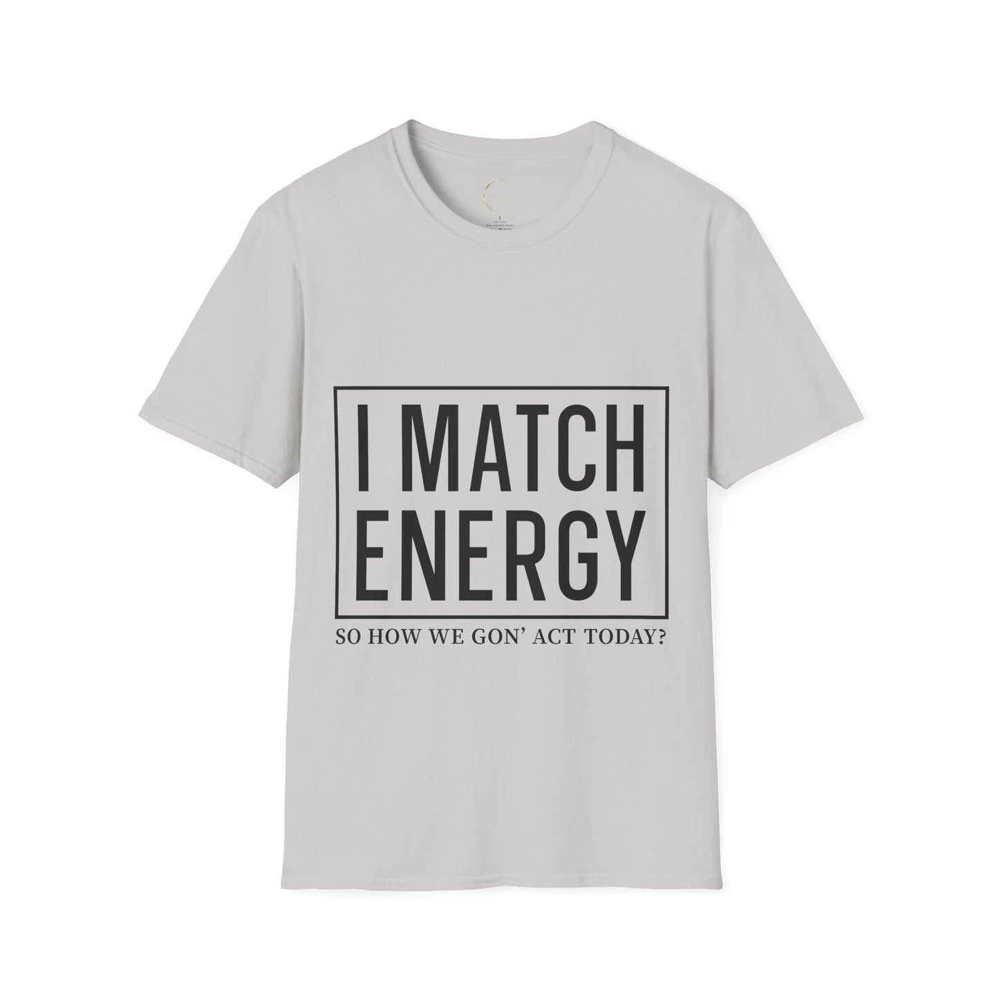 Unisex Softstyle I match energy T-Shirt