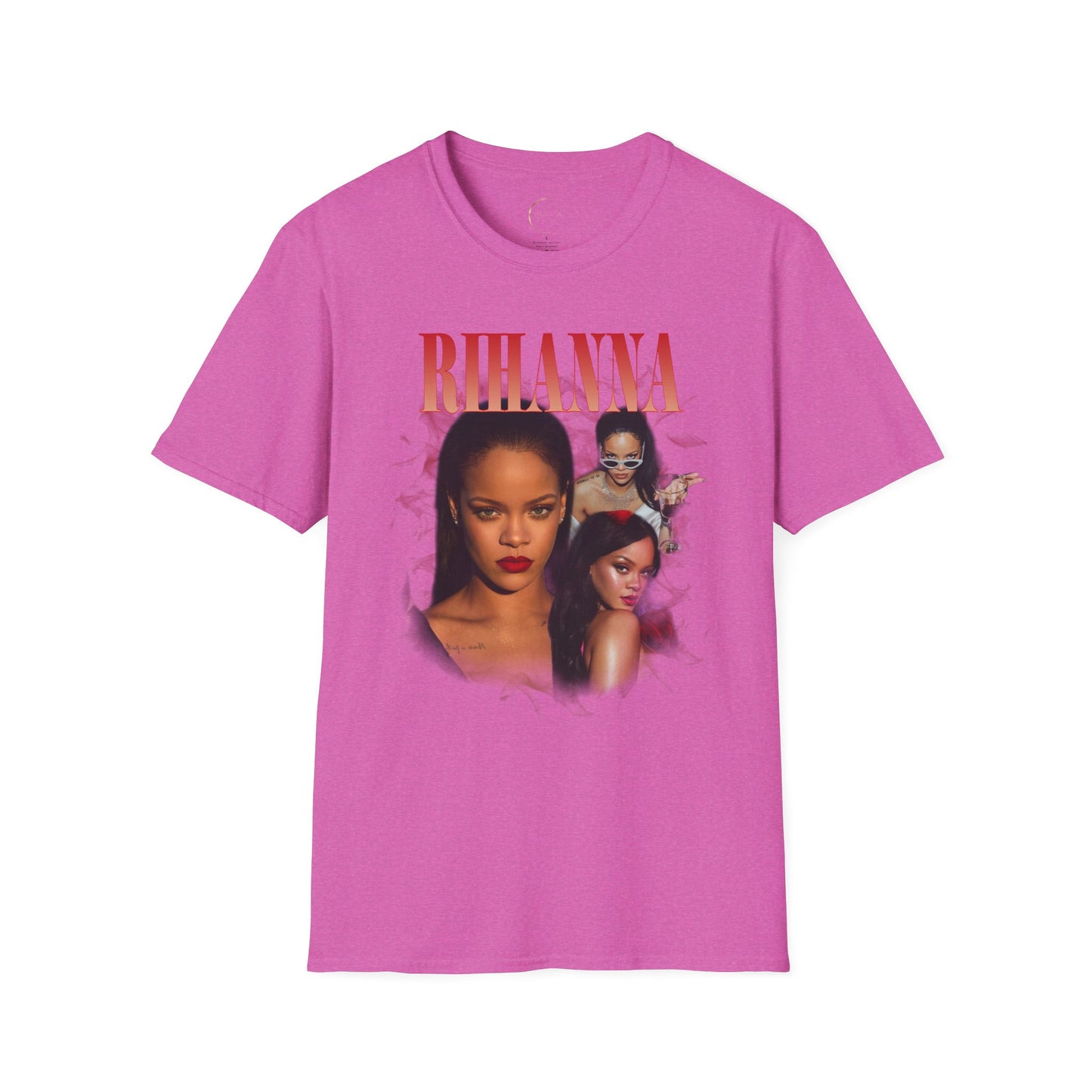 Rihanna Unisex Softstyle T-Shirt | Casual Fashion, Music Lover Gift, Birthday Gift, Concert Tee, Unique Style