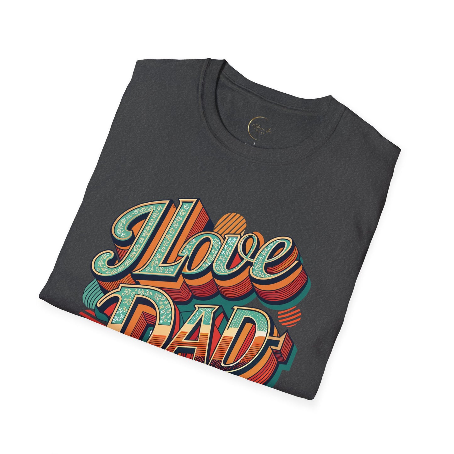 Unisex Softstyle I Love Dad T-Shirt