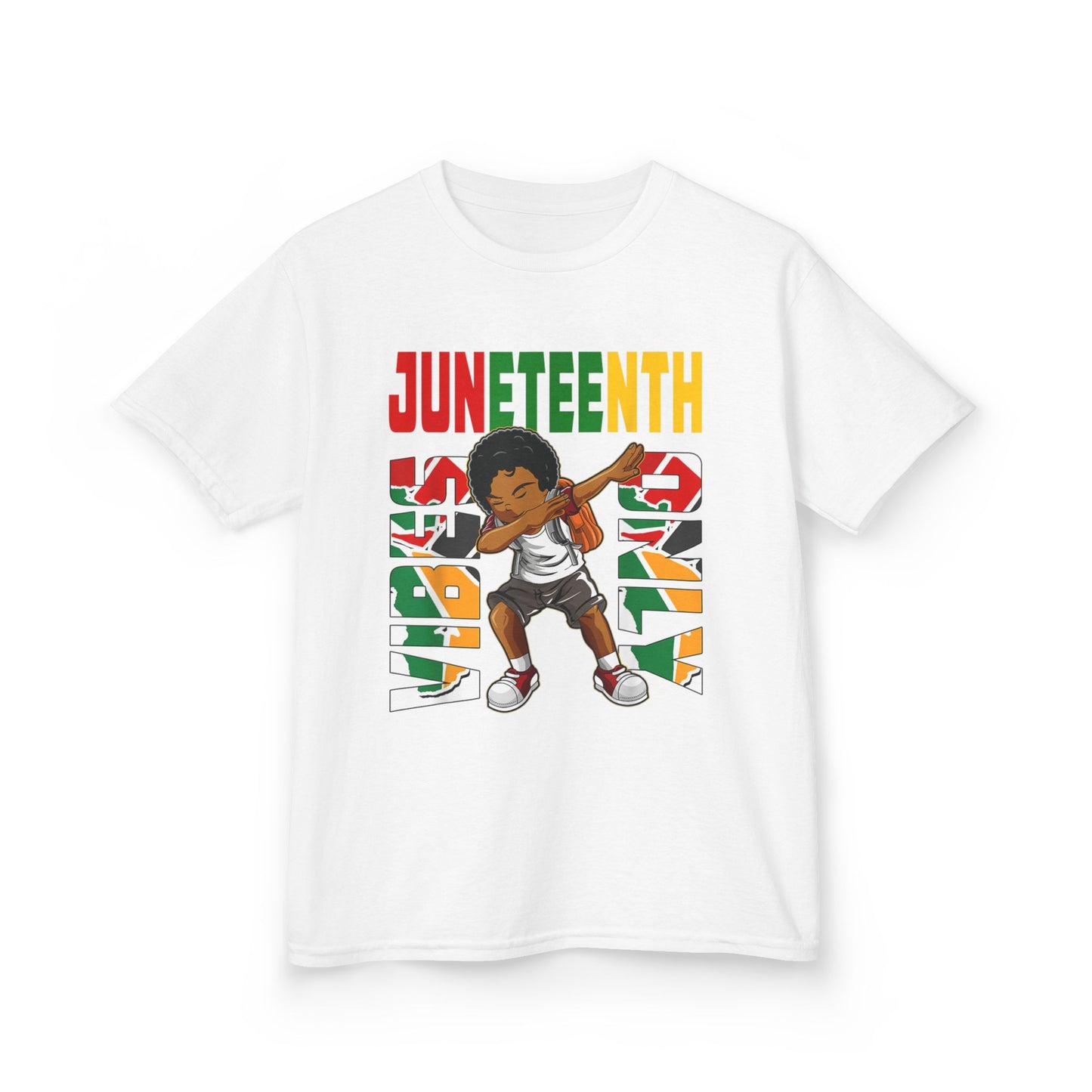 Little Boy Juneteenth Vibes Tee