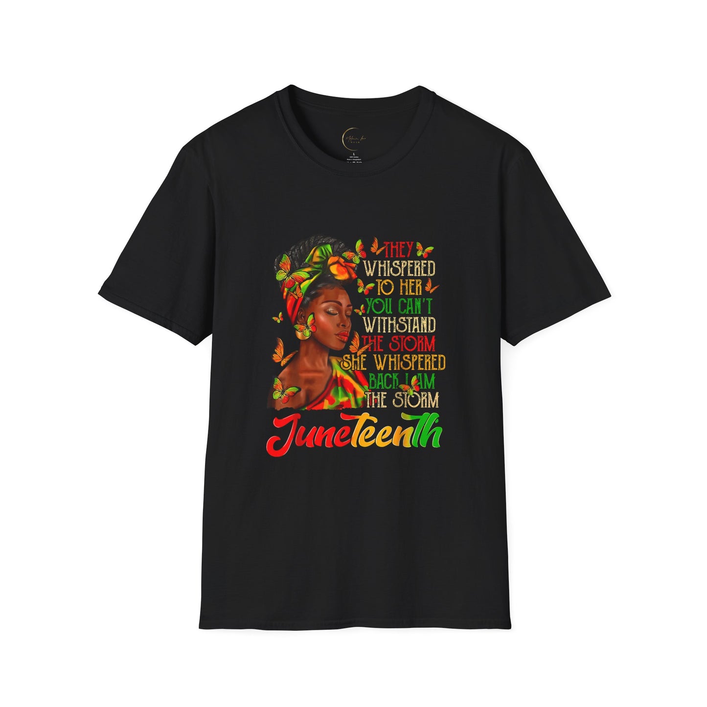 Juneteenth Celebration T-Shirt, Unisex Softstyle Tee for Freedom Events, African American Heritage, Juneteenth Gift, Comfortable Casual Wear