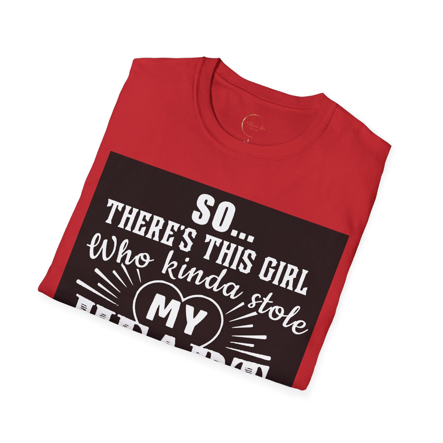 Unisex Softstyle My Heart Daddy T-Shirt