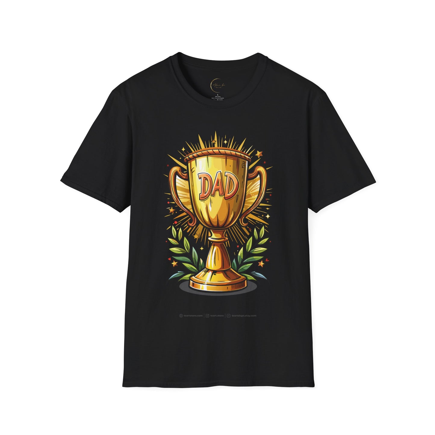 Unisex Softstyle Trophy Dad T-Shirt