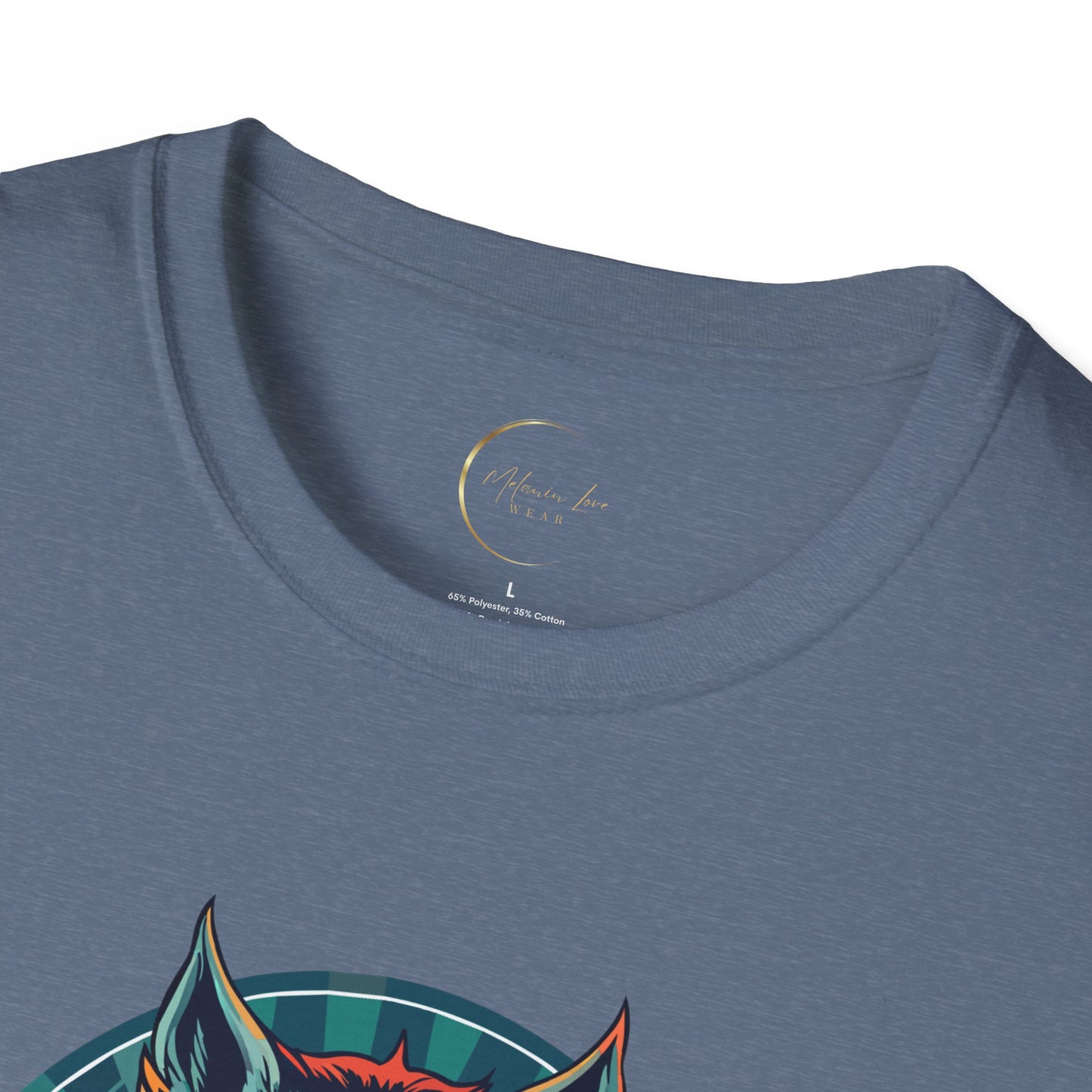 Unisex Softstyle Wolf Dad T-Shirt