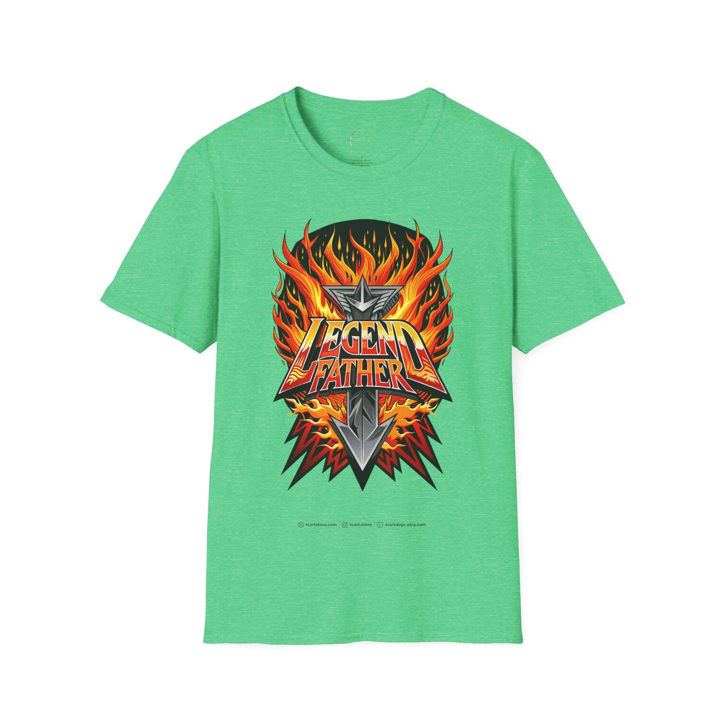 Unisex Softstyle Legend Father T-Shirt