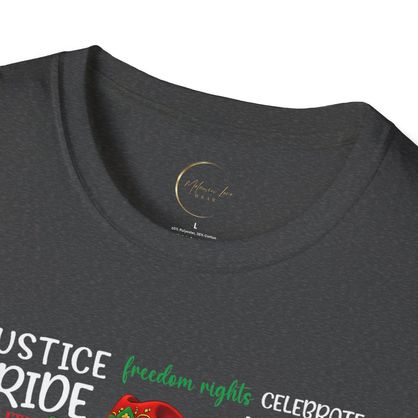 Juneteenth Celebration T-Shirt, Unisex Softstyle Tee, Black History Month Gift, Cultural Awareness Shirt, Independence Day Apparel