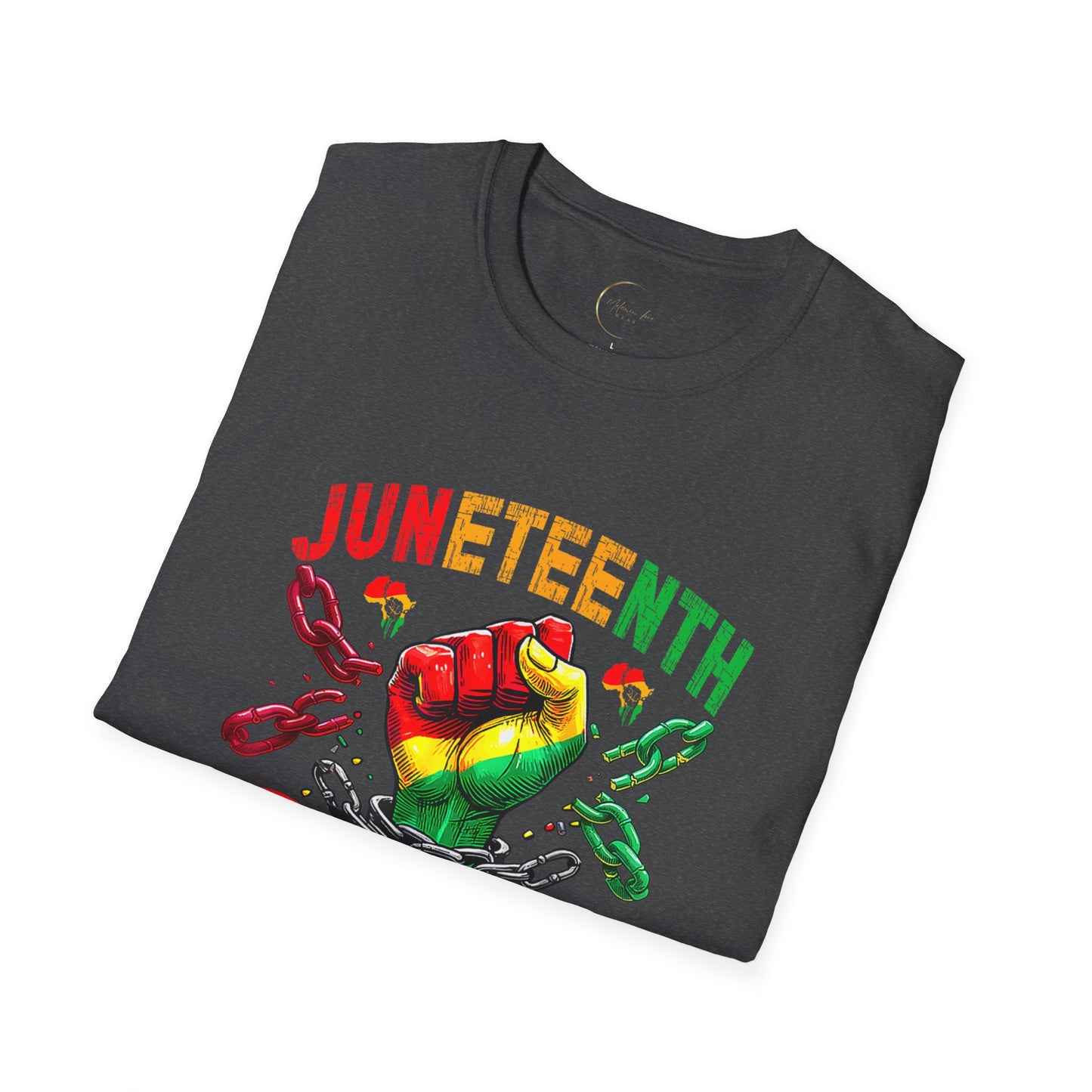 Juneteenth Celebration T-Shirt | Breaking Every Chain Shirt, Black History Month Tee, Unisex Softstyle T, Gift for Freedom Lovers