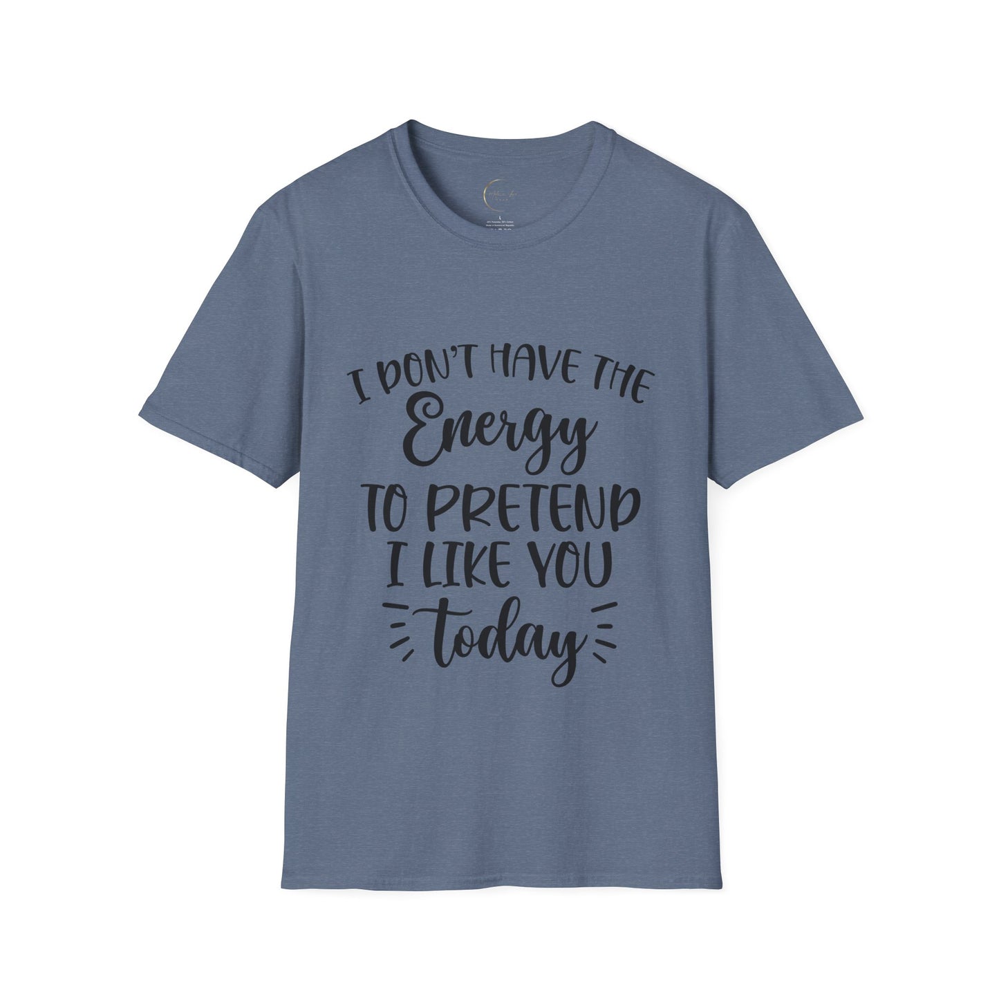 Unisex Softstyle I don't have the energy T-Shirt