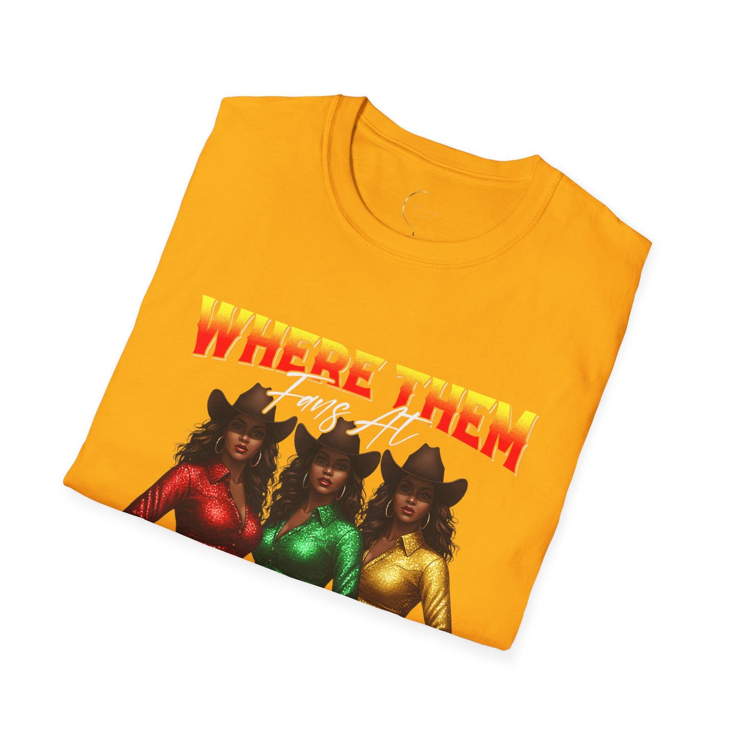 Where Them Boots T-Shirt, Unisex Softstyle Tee, Afrocentric Shirt, Fashionable Graphic Tee, Statement T-Shirt, Everyday Casual Wear