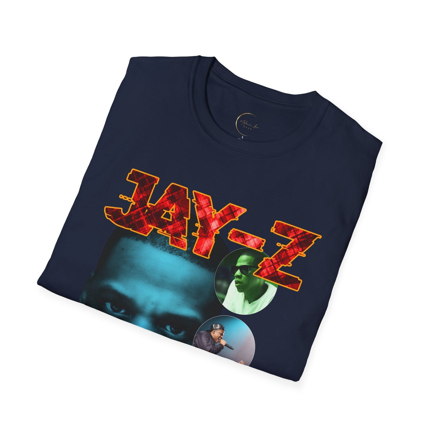 Jay-Z Inspiring Unisex Softstyle T-Shirt, Hip Hop Fashion Tee, Music Lover Gift, Streetwear Must-Have, Unique Concert Tee