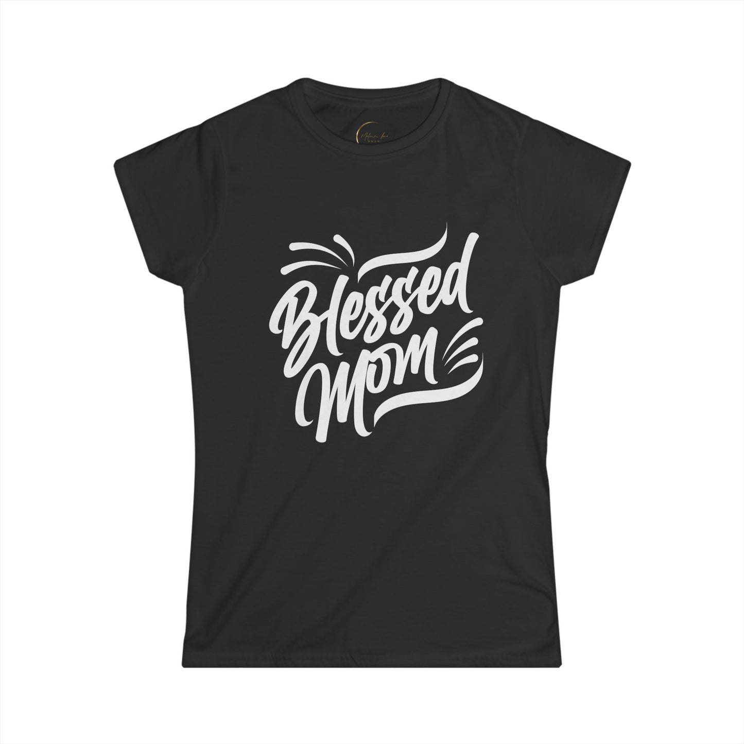 Blessed Mom Women's Softstyle Tee - Perfect for Mother's Day & Everyday Wear