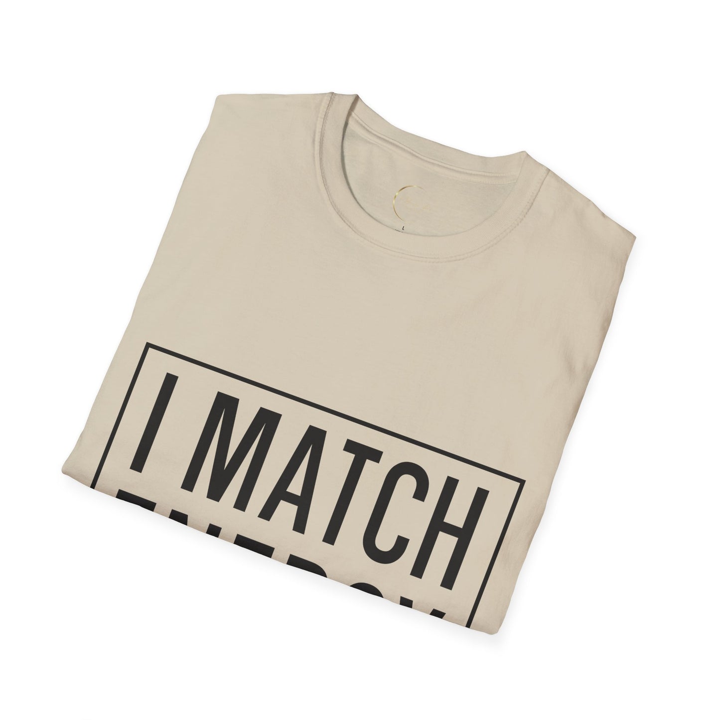 Unisex Softstyle I match energy T-Shirt