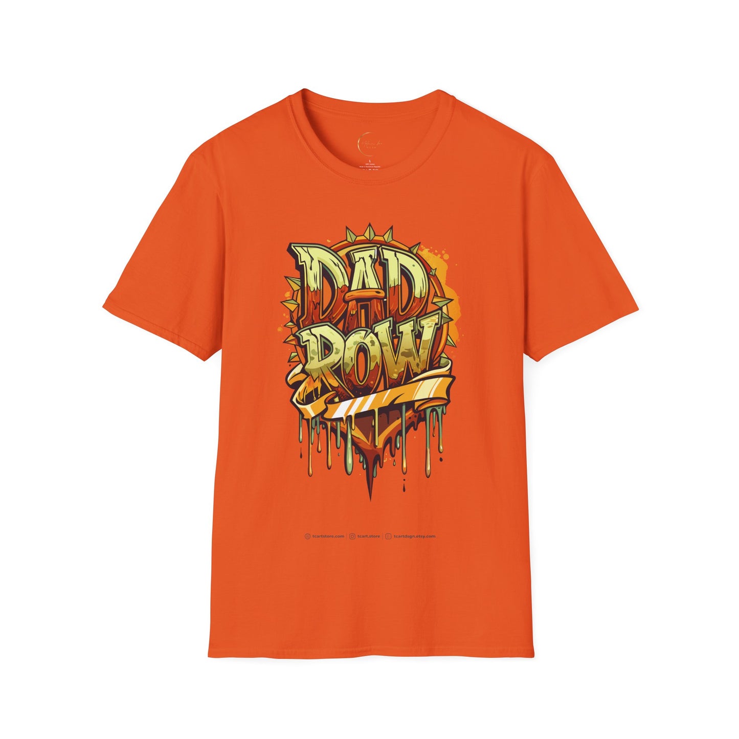 Unisex Softstyle Dad Row T-Shirt
