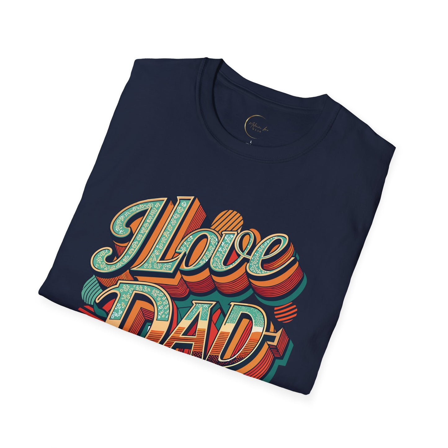 Unisex Softstyle I Love Dad T-Shirt