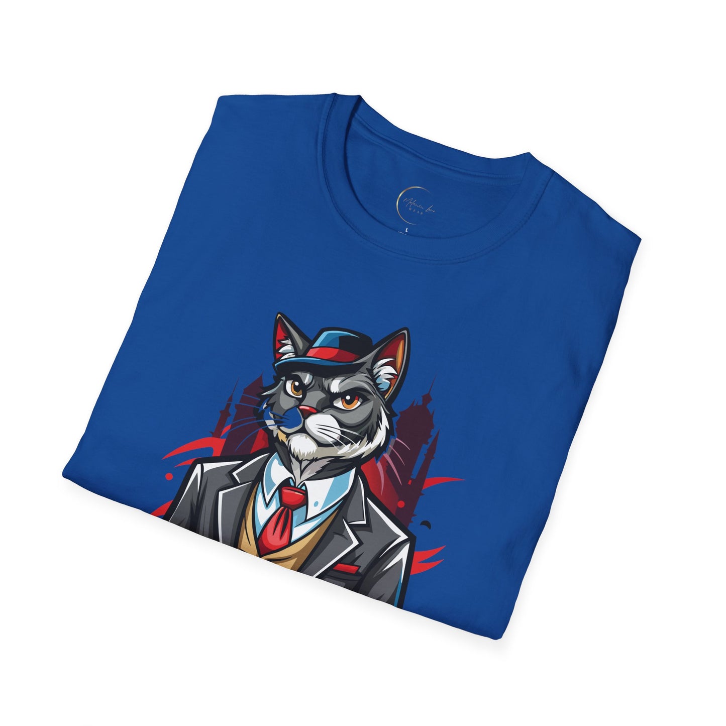Unisex Softstyle Cat Father T-Shirt