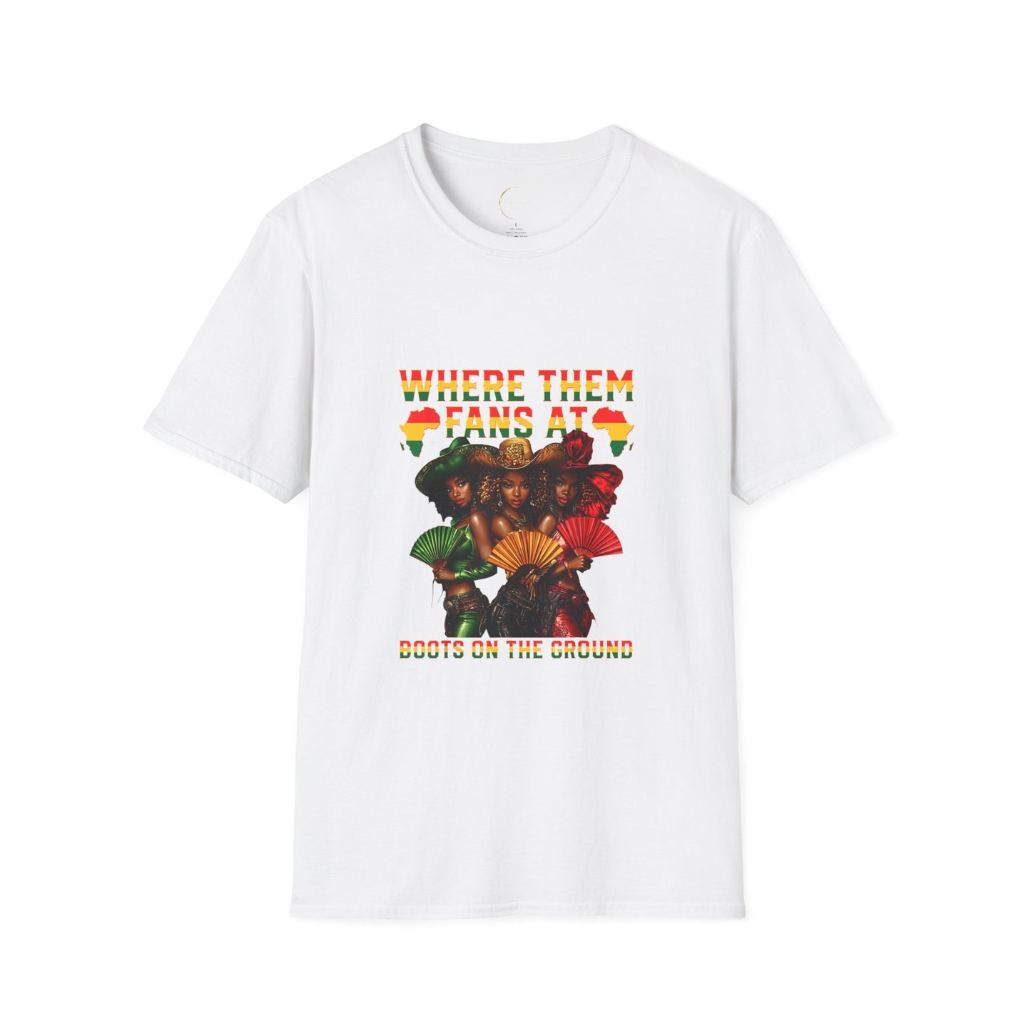 Vibrant Message T-Shirt, Slouchy Graphic Tee, Unisex Casual Wear, Gift for Fans, Music Festival Fashion, Everyday Comfort Tee