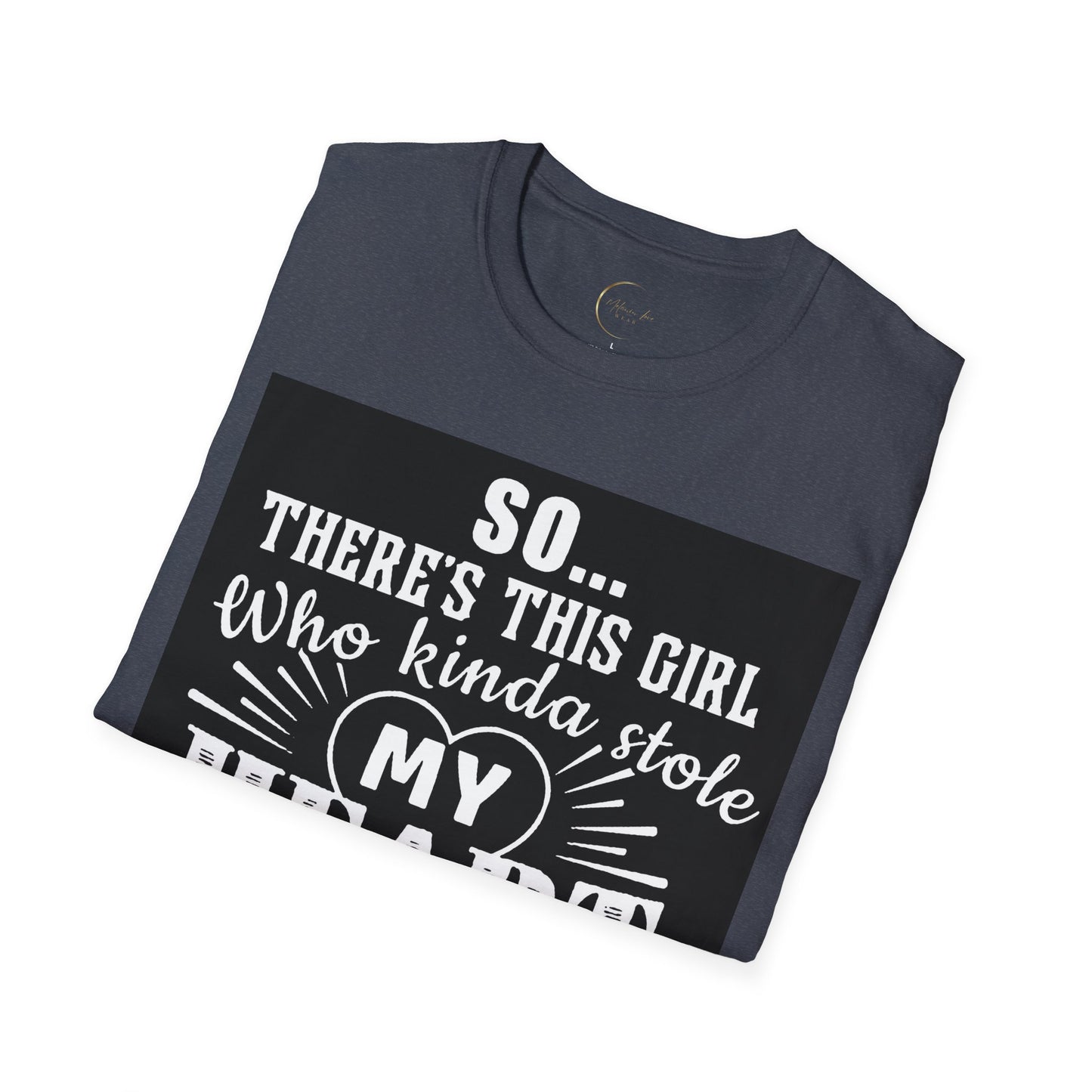 Unisex Softstyle My Heart Daddy T-Shirt