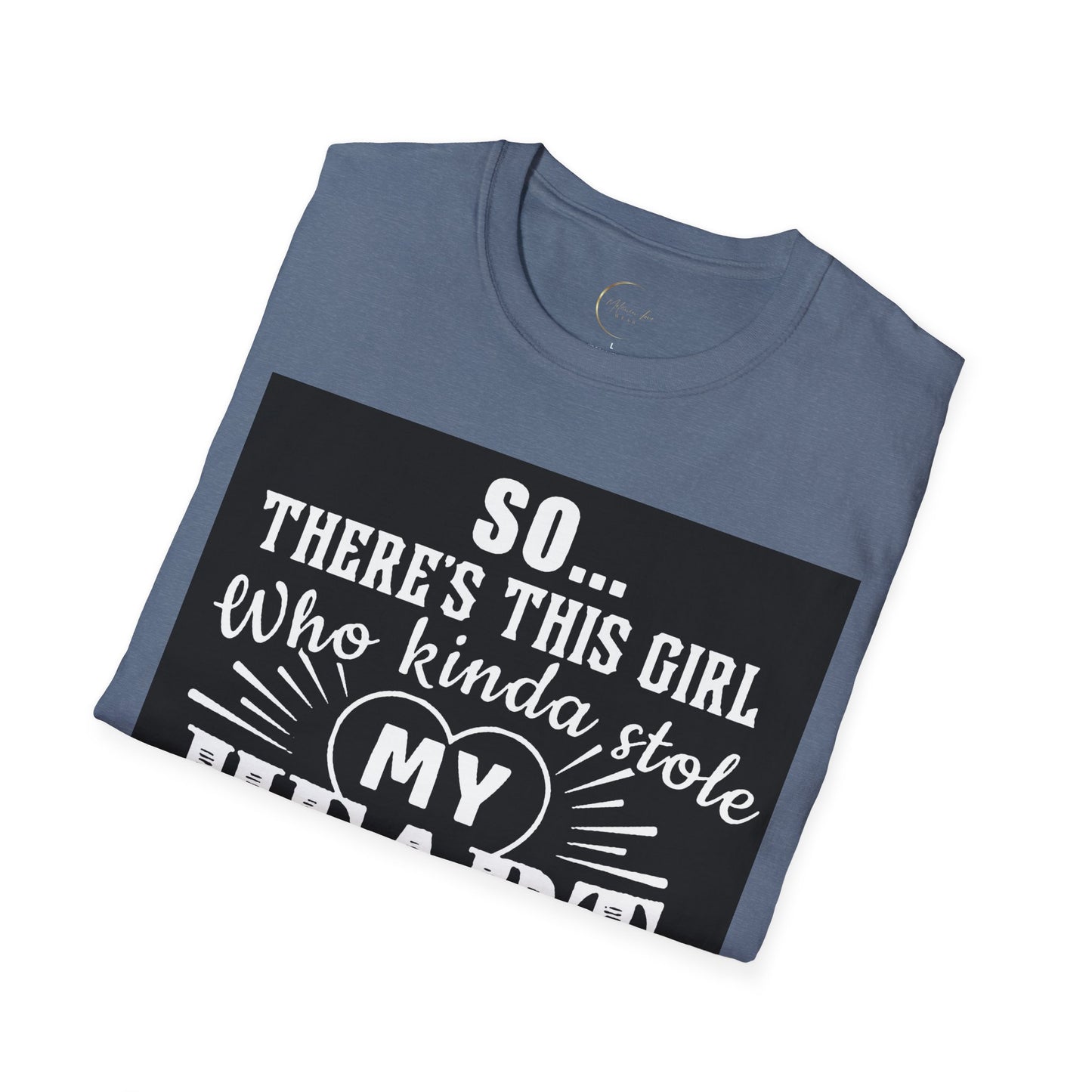 Unisex Softstyle My Heart Daddy T-Shirt