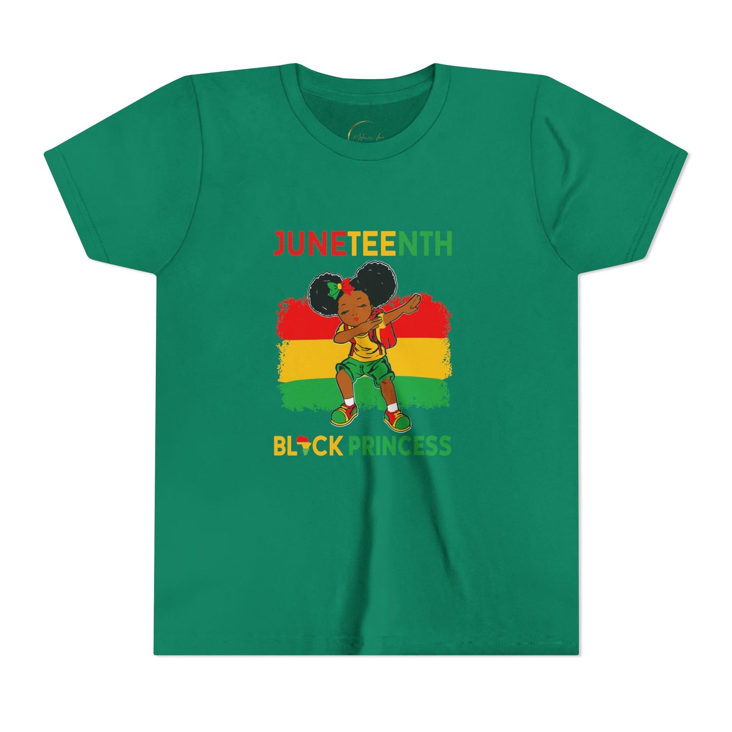Youth Black Princess Short Sleeve Tee