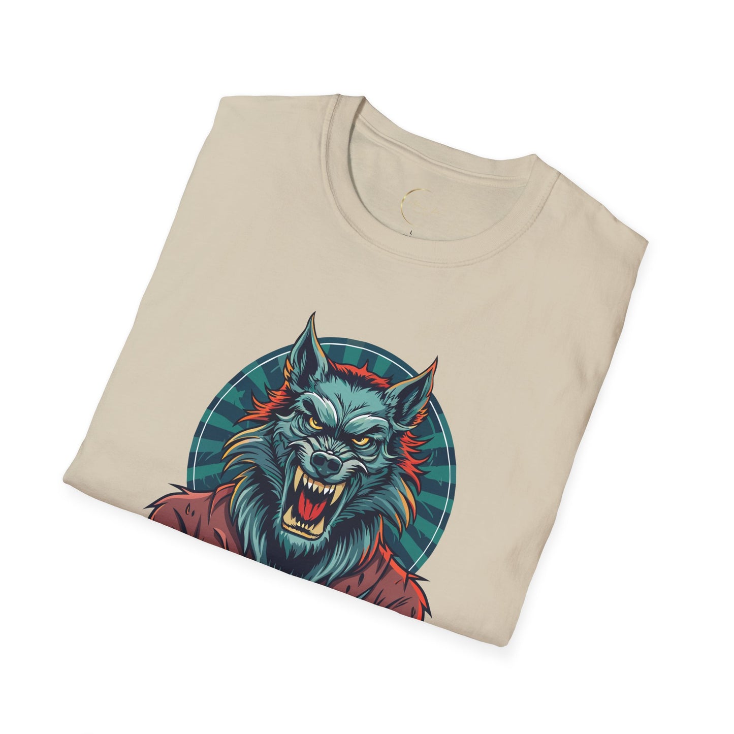 Unisex Softstyle Wolf Dad T-Shirt