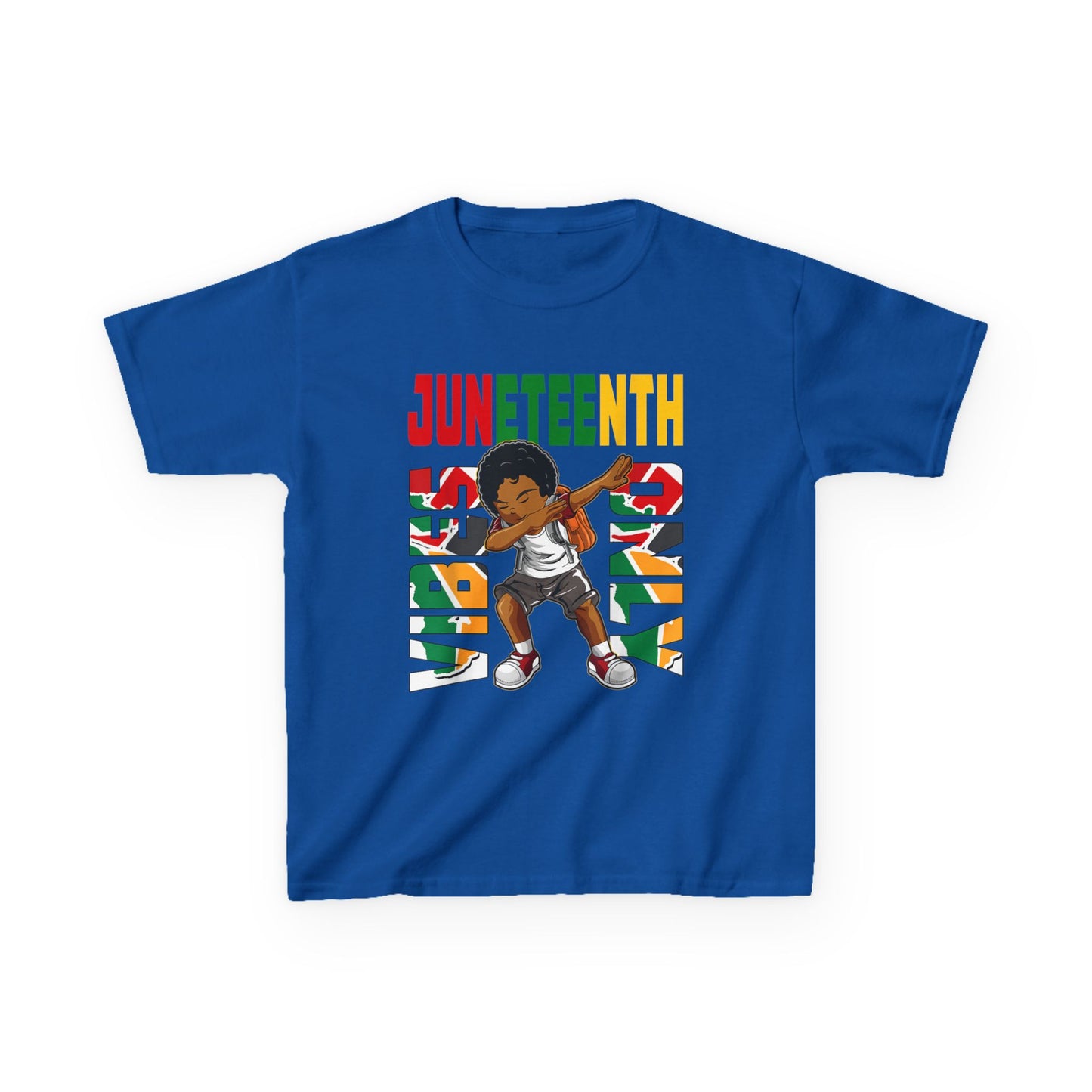 Little Boy Juneteenth Vibes Tee