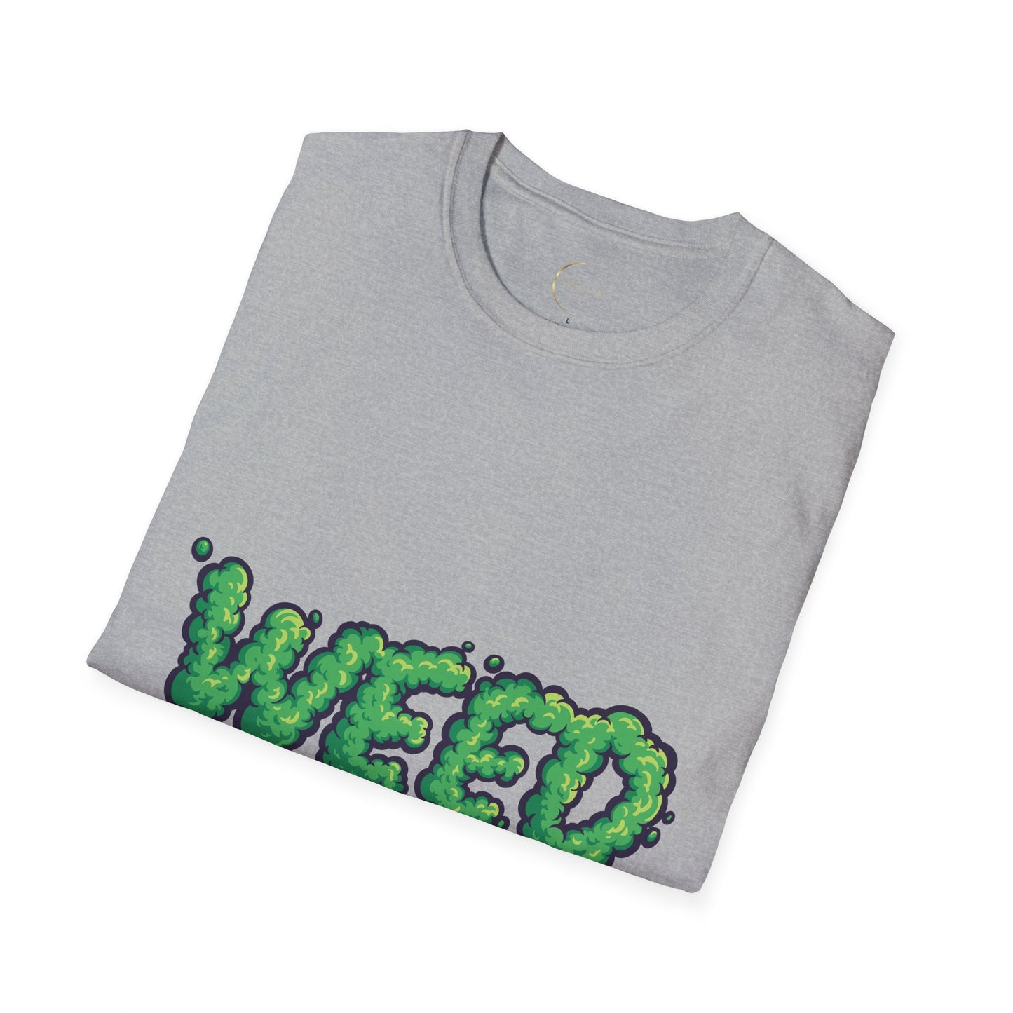 Casual Weed T-Shirt, Trendy Graphic Tee, Stoner Apparel, Gift for Smokers, 420 Friendly Top