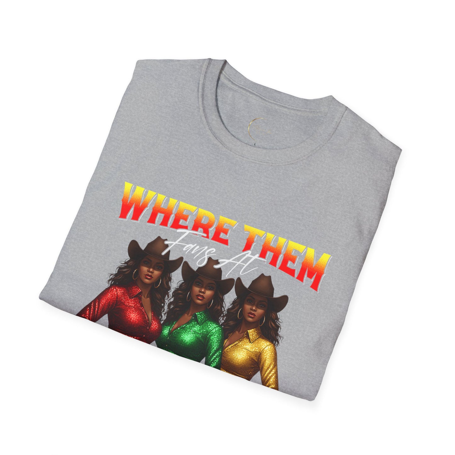 Where Them Boots T-Shirt, Unisex Softstyle Tee, Afrocentric Shirt, Fashionable Graphic Tee, Statement T-Shirt, Everyday Casual Wear