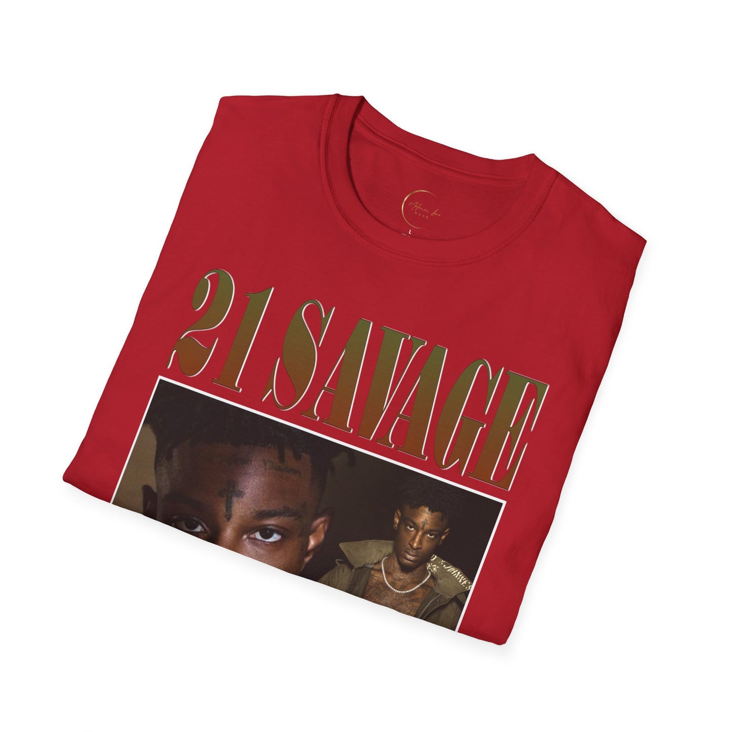 21 Savage Unisex Softstyle T-Shirt, Hip Hop Tee, Casual Wear, Gift for Music Lovers, Concert Outfit, Streetwear Fashion