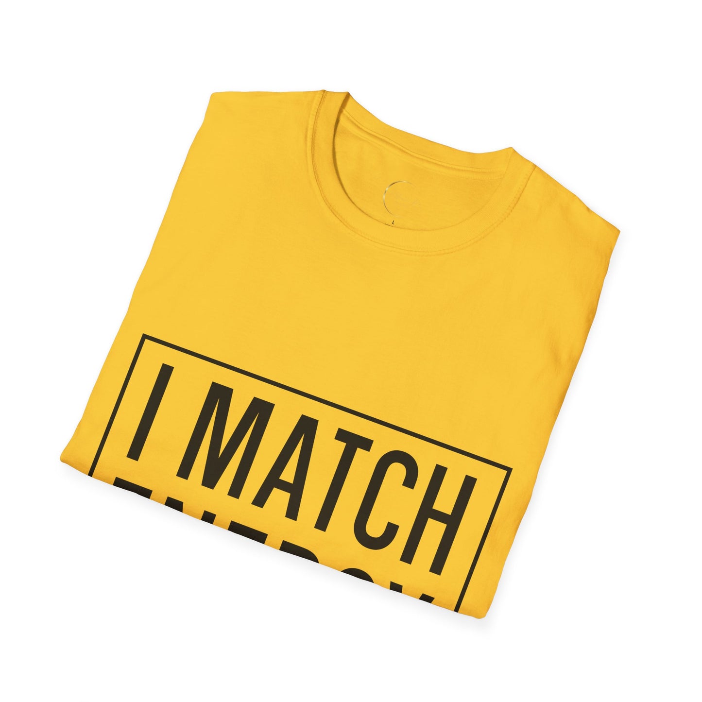 Unisex Softstyle I match energy T-Shirt