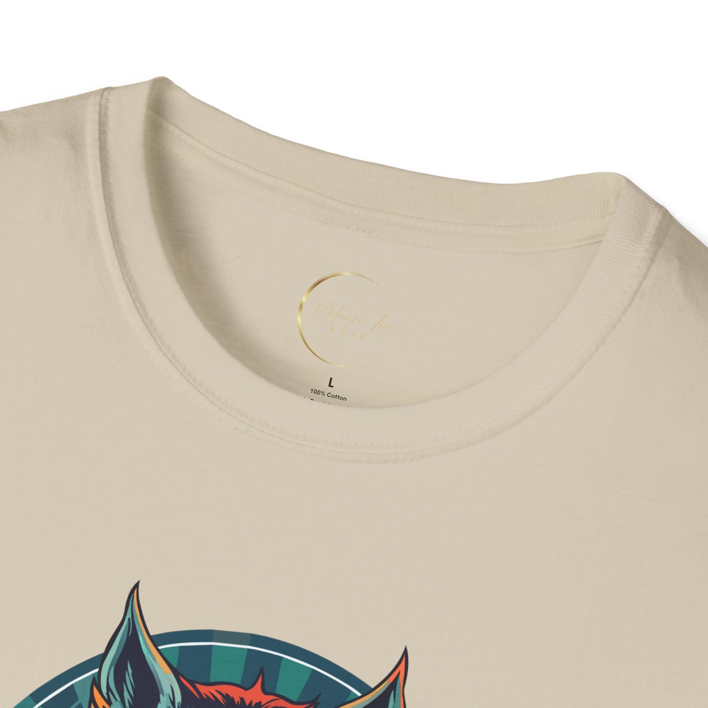 Unisex Softstyle Wolf Dad T-Shirt