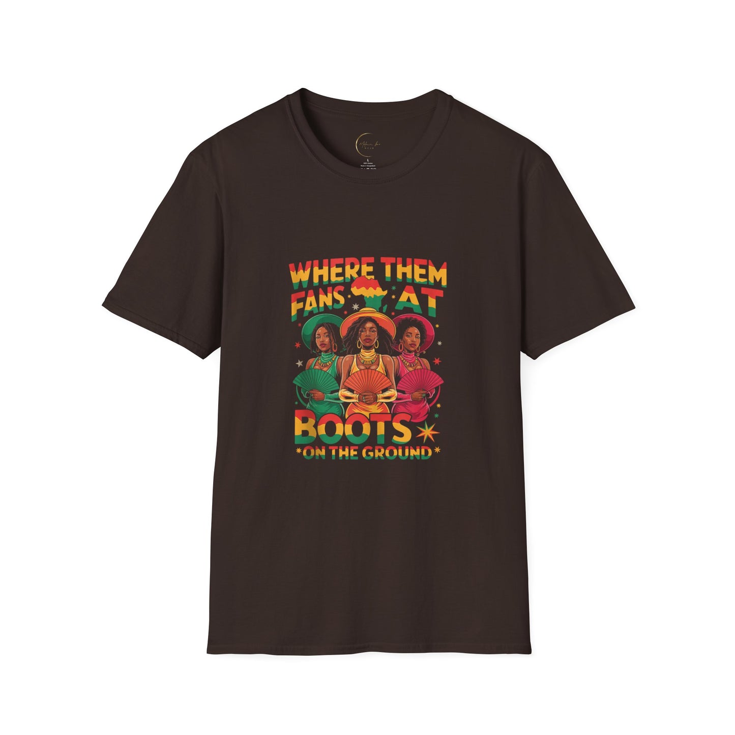 Where Them Fans At? Unisex T-Shirt, Black Graphic Tee, Music Lovers Shirt, Festival Apparel, Summer Vibes, Gift for Him/Her