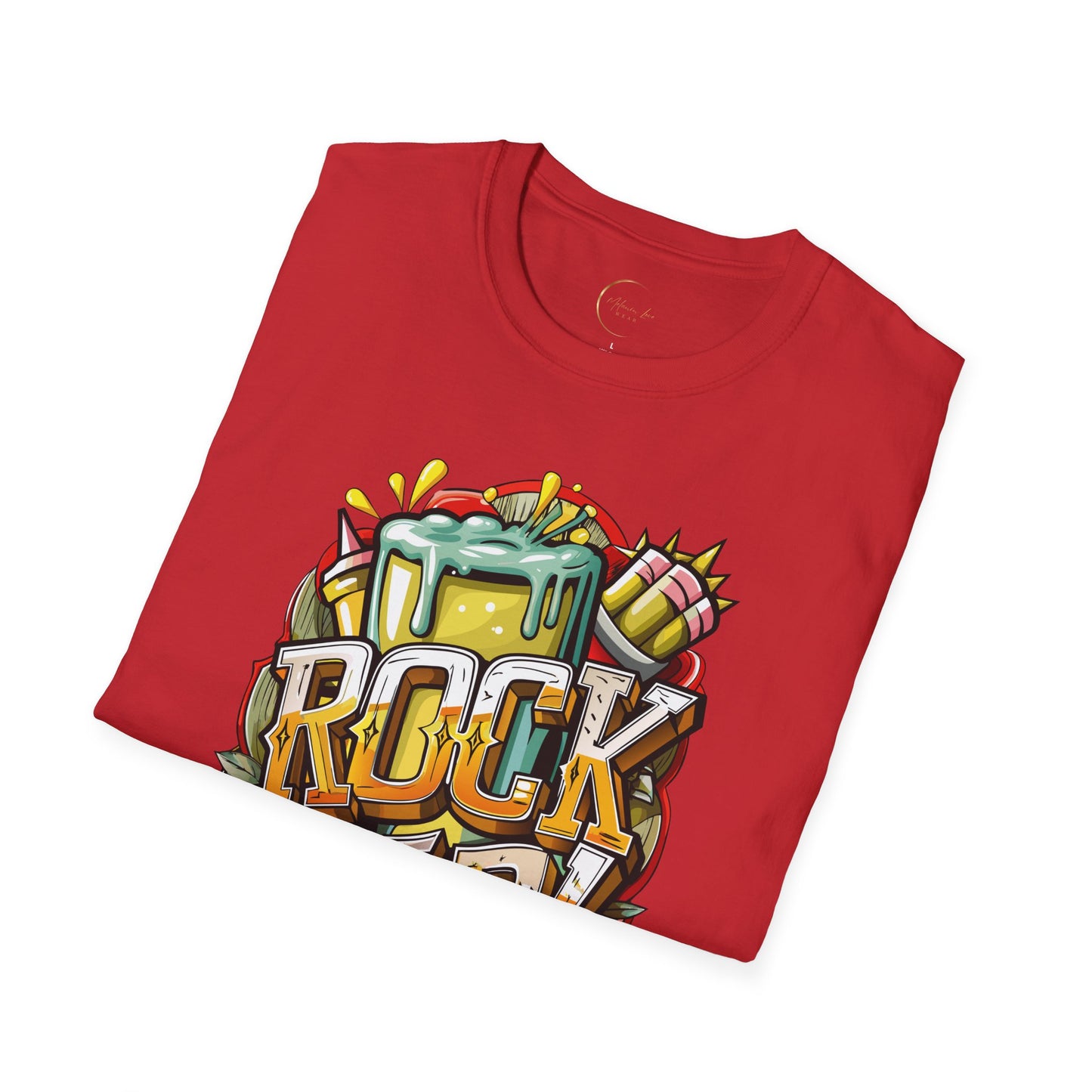 Unisex Softstyle Rock Dad T-Shirt