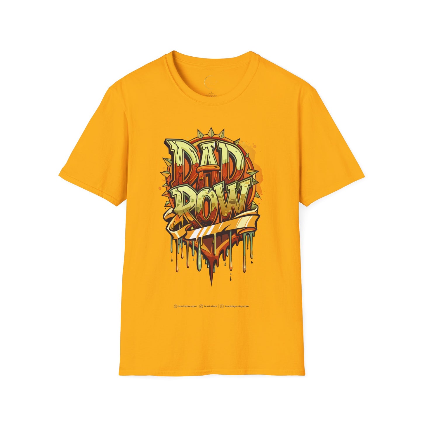 Unisex Softstyle Dad Row T-Shirt